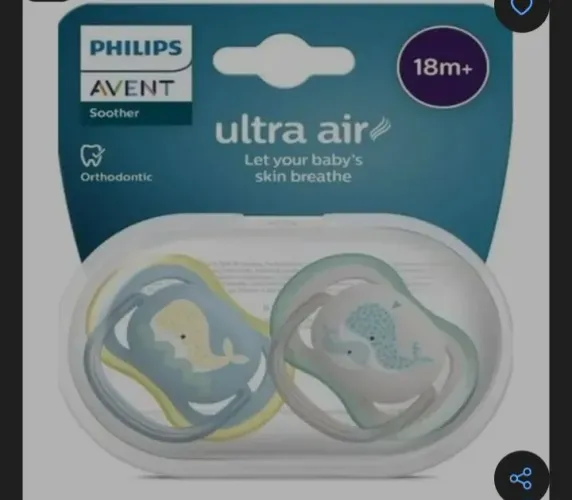 Chupeta avent philips 18M+ LACRADA (BALEIA)