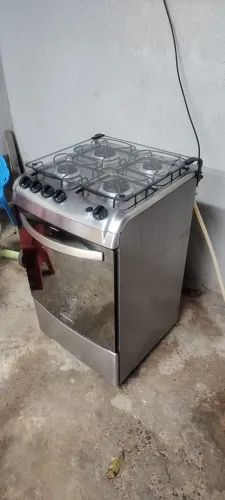 Fogão Eletrolux 4 bocas do Chef - Inox
