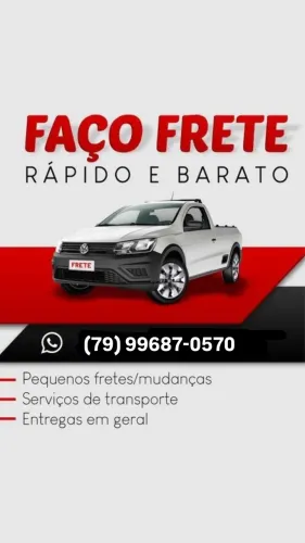 Frete (carro com capota)