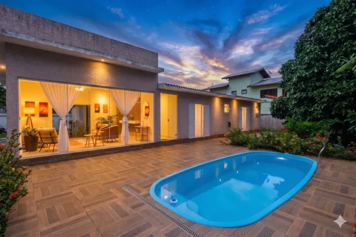 Casa com 4 dormitórios à venda, 400 m² por R$ 1.200.000,00 - Estância São Marcos - Peruíbe