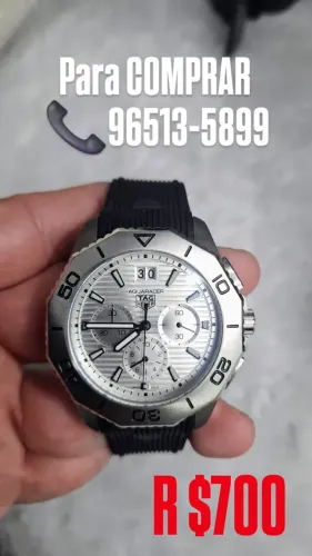 Relógio TAG HEUER AQUARECER AUTOMÁTICO COM CRONÓGRAFO