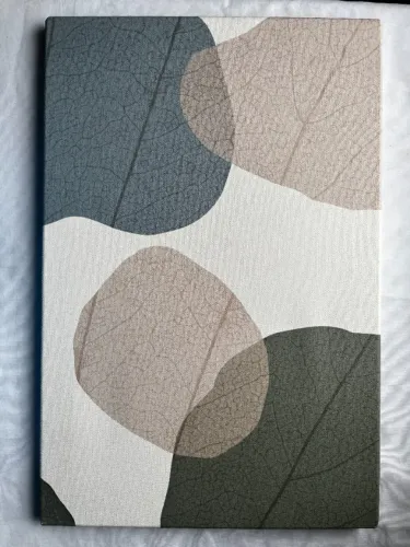 Quadro Decorativo Canvas Bimper Figuras geométricas 30x45cm