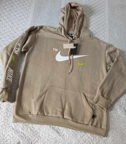 ? Moletom Nike Premium Bege - Estilo e Conforto ?