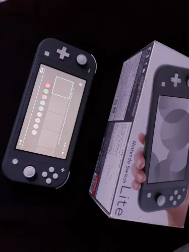 Nintendo Switch Lite Desbloqueado Cinza + SD 128gb 