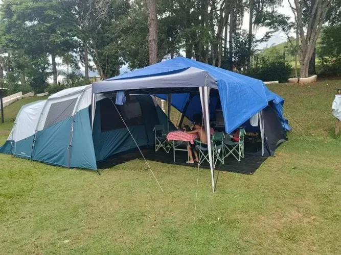 Barraca de Camping Arpenaz 5.2 Fresh & Black Quechua