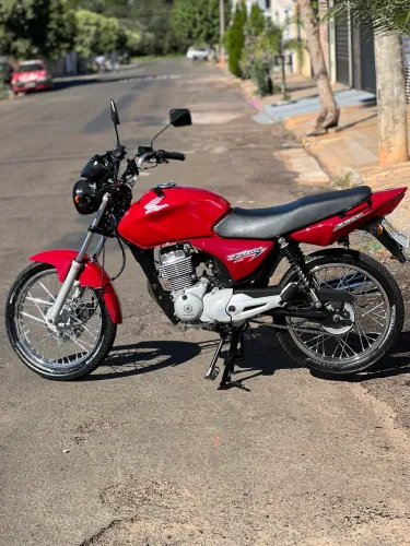 Titan 150 ESD Completa 2007 vermelha