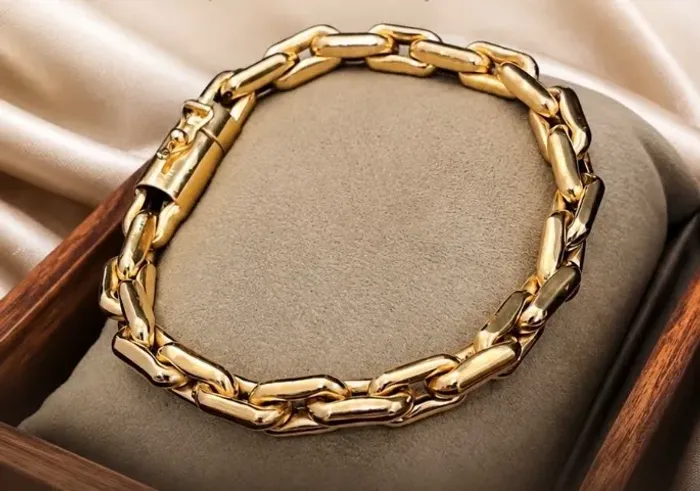 Pulseira Cardano Em Ouro 18k 750
