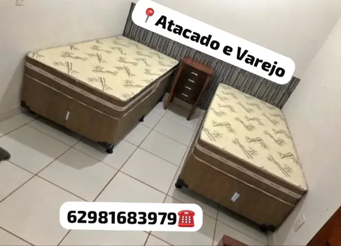 Cama box colchão solteiro