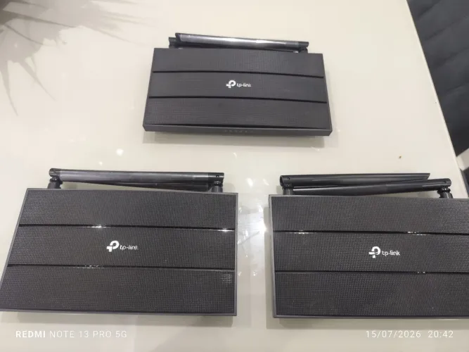 Roteador Tp Link Xc220 G3v Gpon Voip Wireless Ac1200 (kit 3 unidades com Fonte )