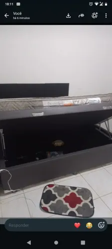 Cama box baú,