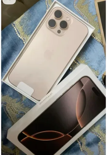 IPHONE 16 PRO MAX TITÂNIO DESERTO 256 GB