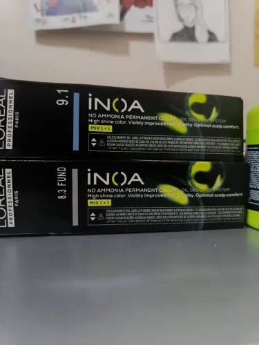 Tinta profissional L'Oréal Inoa + OX