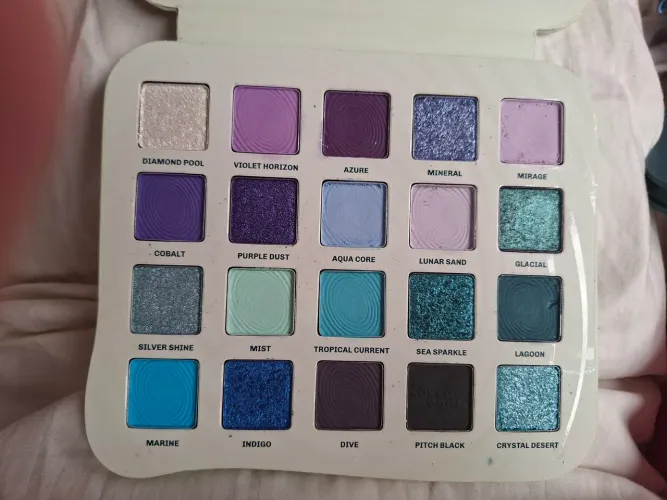 Paleta de sombras wonder deep oasis ruby rose