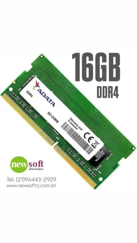 Memória 16GB DDR4 2666/3200 - Notebook