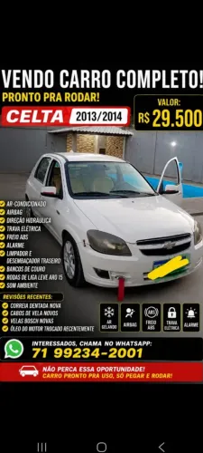 Chevrolet Celta Spirit/ LT 1.0 MPFI 8V Flexp. 5P 2014