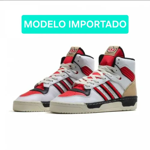 Tênis Adidas Rivalry High Vermelho Tamanho 40/41