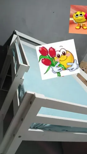 Cama de Solteiro Infantil em Madeira - Branca