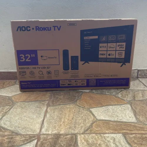 Smart TV AOC 32 lacrada+NF
