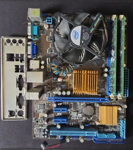 Kit Placa Mãe Asus P5g41-m Lx 775 + Proc. Intel Core 2 Duo E7500 + 4gb Ram