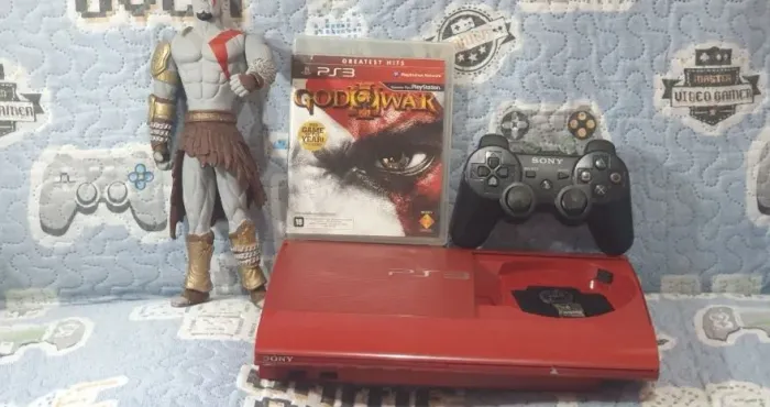 PS3 EDIÇÃO LIMITADA DEUS DA GUERRA VAI JOGO DA EDICAO CONTROLE PRETO ITEM PARA COLE