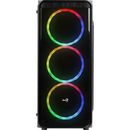 Gabinete Na Caixa Gamer Aerocool 5200 ATX 3 FANS RGB