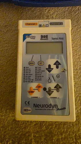 Eletroestimulador IBRAMED Neurodyn Portable - TENS/FES Profissional para Fisioterapia