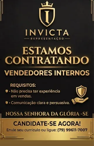 Vagas para vendedor interno