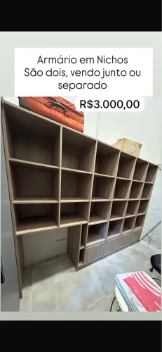 Armário em nichos 