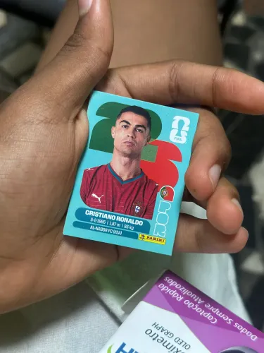 figurinha do CR7 nova