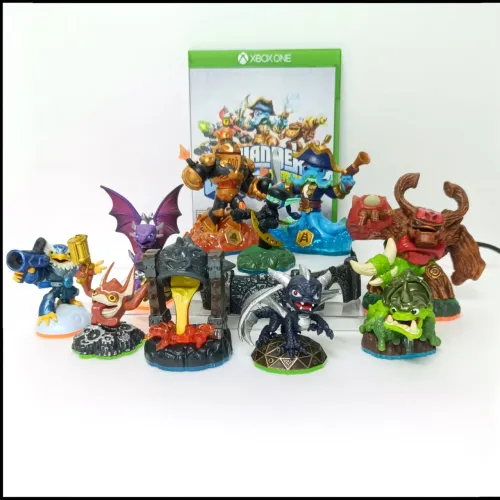 Skylanders kit Swapforce XBOX ONE, kit com 1 personagem de cada elemento básico