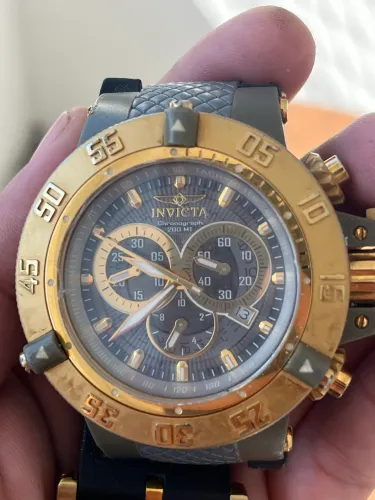 Relógio Invicta Subaqua Noma III Original - Cinza