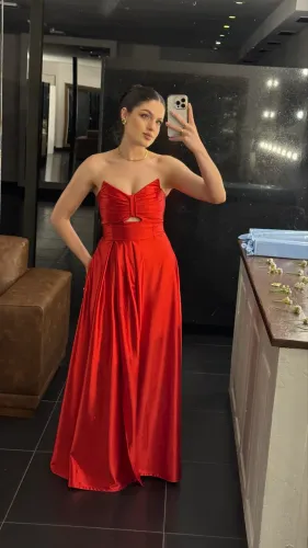 VESTIDO DE FESTA FEMININO