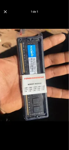 Memória ram 8g 1600mhz ddr3