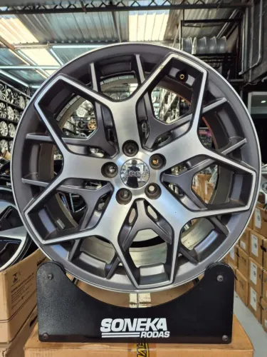 Jogo de rodas ORIGINAIS JEEP COMMANDER aro 19 - 5x110 - ZERADAS