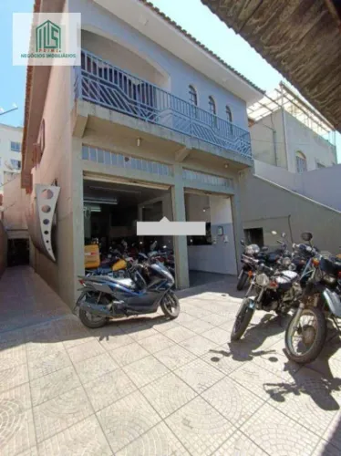 Imóvel para venda com salão e casa no Jardim Utinga - Santo André