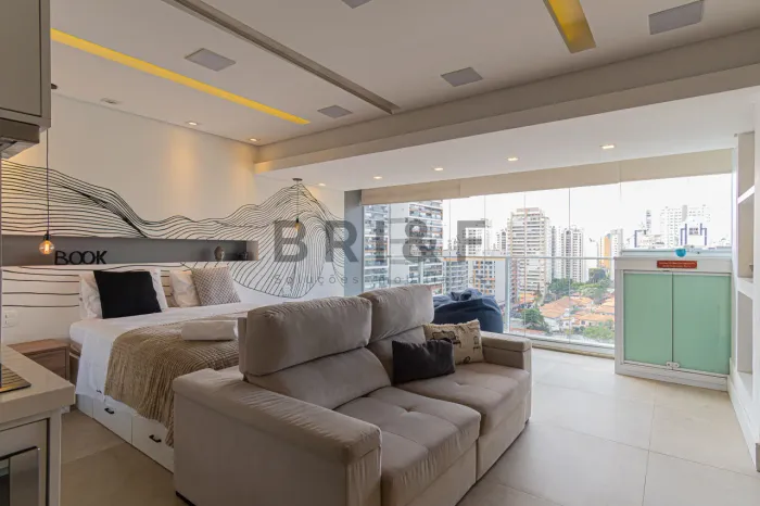 APARTAMENTO PARA LOCAÇÃO EMOTION, 1 DORMITÓRIO, 1 VAGA, 41 M² - BROOKLIN - SÃO PAULO
