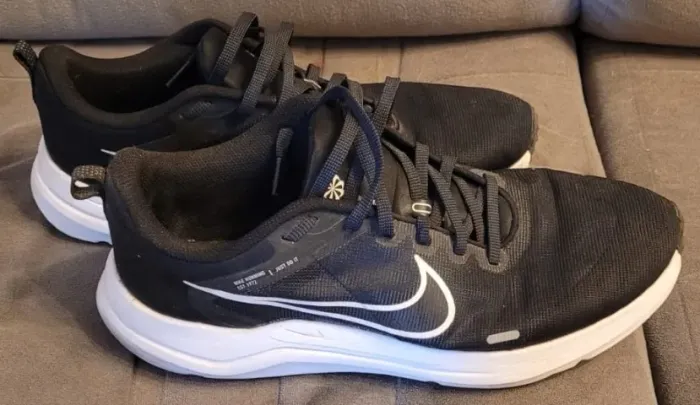 Tênis Nike Downshifter 12 Preto e Branco - Masculino número 43