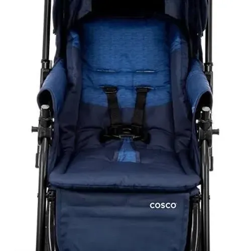 Carrinho de bebê - cosco reverse azul