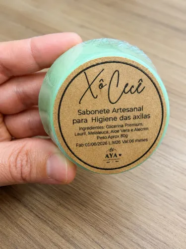 Sabonete Artesanal Xô Cece