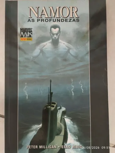 Hq quadrinhos Marvel Namor As Profundezas