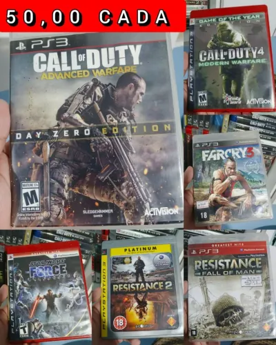 PS3 - Jogos seminovos