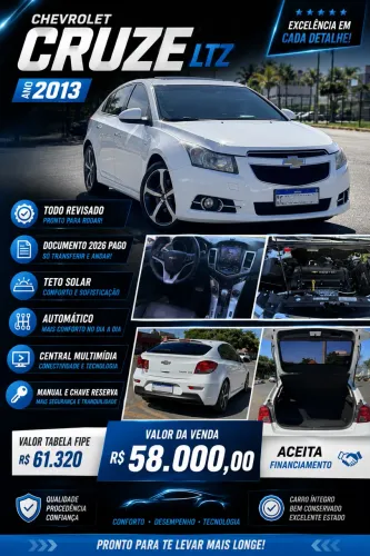 Chevrolet Cruze HB Sport LTZ 1.8 16V Flexp. 5P AUT 2013