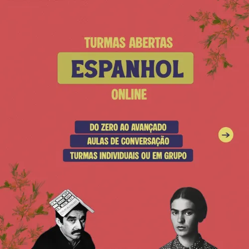 Aulas de espanhol - on-line