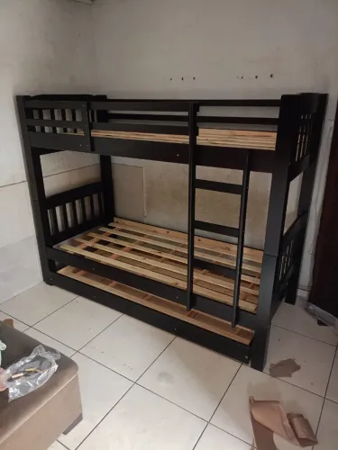 Beliche com cama auxiliar