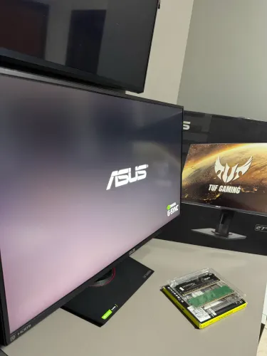 Monitor Gamer 280hz Asus Tuf Gaming + Memória 16gb DDR4 2400