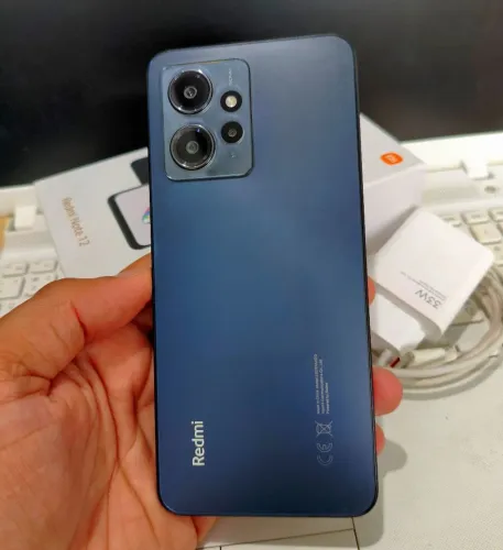 Note 12 com CAIXA e CARREGADOR ORIGINAL 8/128Gb + Capa e Pelicula