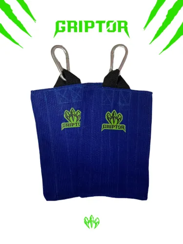 Puxador Grip de Kimono Jiu Jitsu Kit 2 Unidades Pegada Academia Judô com Mosquetão Griptor