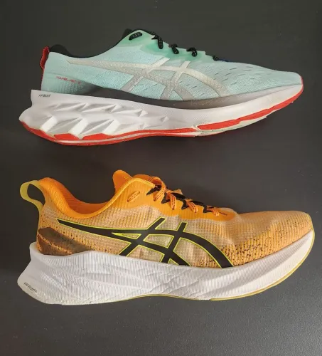 Tênis Asics Novablast 2 + Novablast 3 originais - tamanho 44 - Combo Premium
