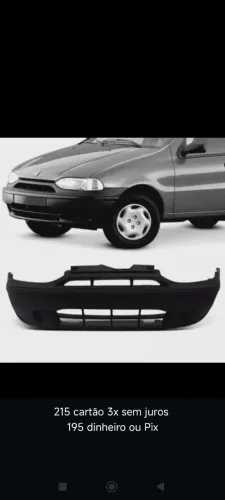 Para-choque dianteiro novo Palio 96/00