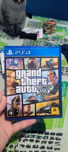 Jogo de PS4 Grand Theft Auto V (GTA 5) Midia Física